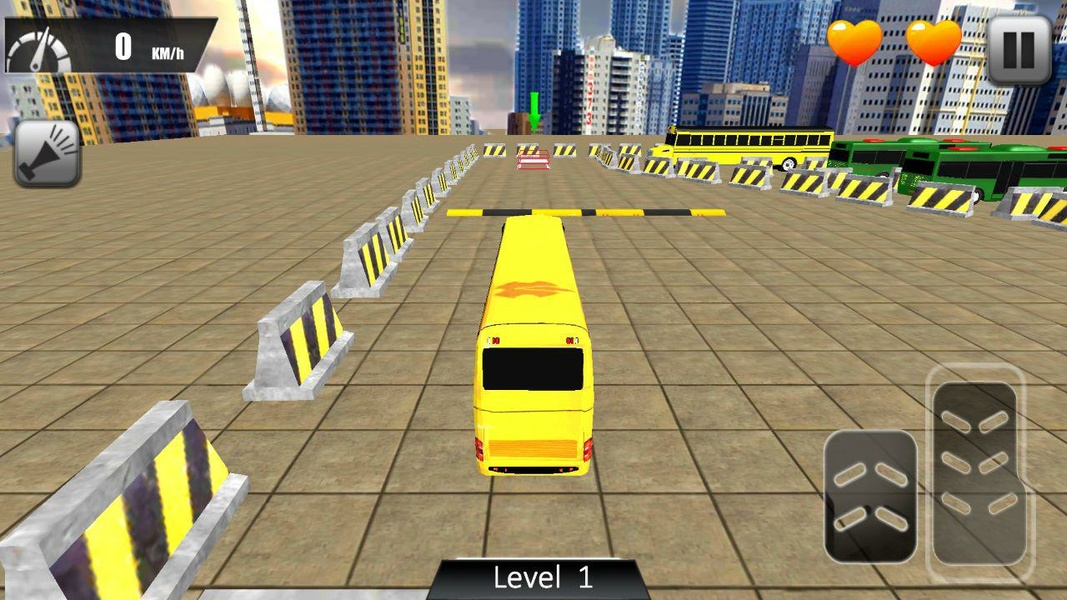 Modern Bus Drive Parking 3D 스크린샷 1