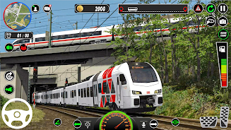Euro Train Driver Train Games Screenshot 3