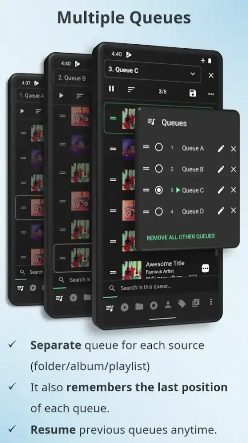 Musicolet Musikplayer Screenshot 2