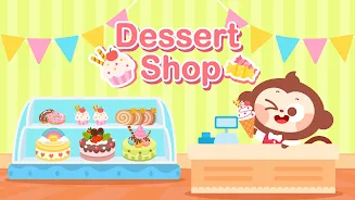 DuDu Dessert Shop DIY Games Captura de pantalla 1