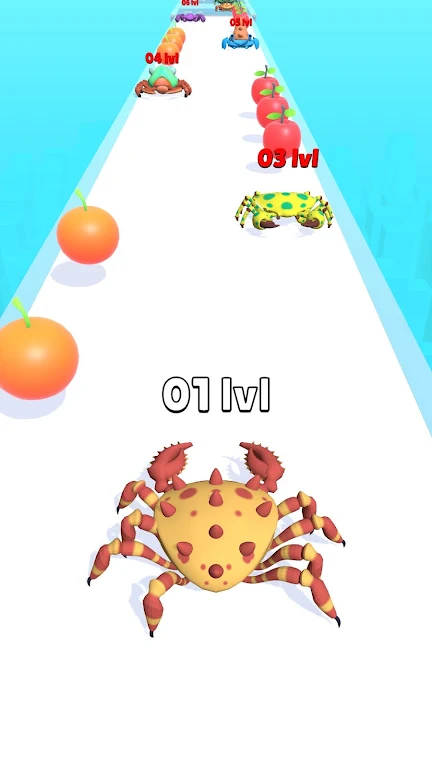 Crab Evolution Run 스크린샷 1