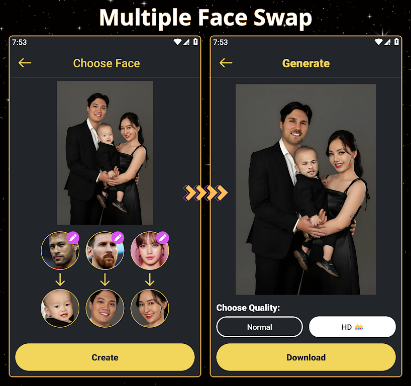 Face Over: AI Face Swap 스크린샷 1