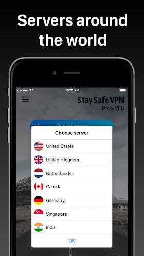 Stay Safe VPN Captura de pantalla 4