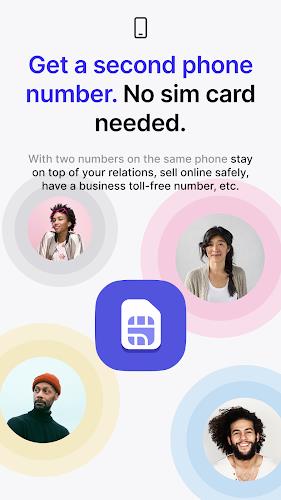 2nd Phone Number: Text & Call应用截图第1张