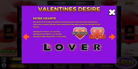 Valentine Desire More Hearts 스크린샷 2