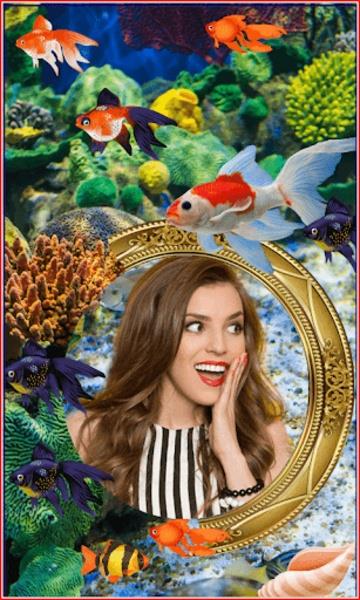 Aquarium Photo Frames 스크린샷 1