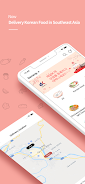 DELIVERY K : Food delivery Captura de pantalla 1