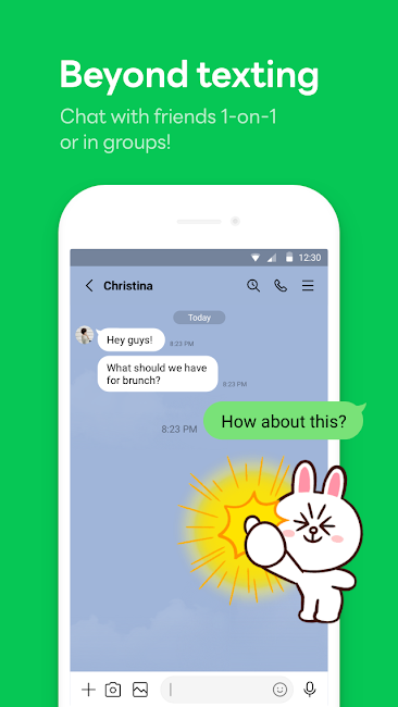 LINE : Appels & messages Capture d'écran 2