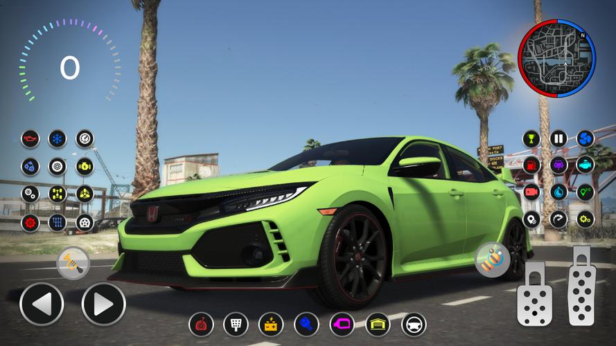Honda Civic Racer: Max Drift应用截图第4张