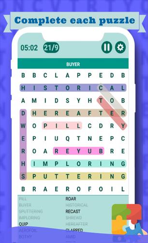 Classic Word Search Puzzle應用截圖第2張