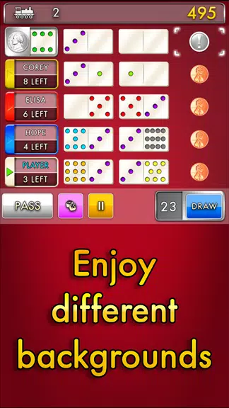 Mexican Train Dominoes Classic Captura de tela 2