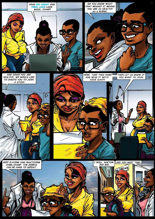 Botswana Baylor Comic Book Setswana應用截圖第3張