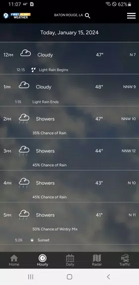 WAFB First Alert Weather Screenshot 2