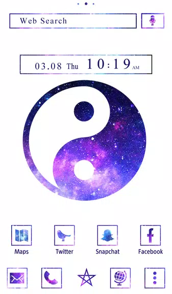 Galaxy Yin-yang Theme應用截圖第1張