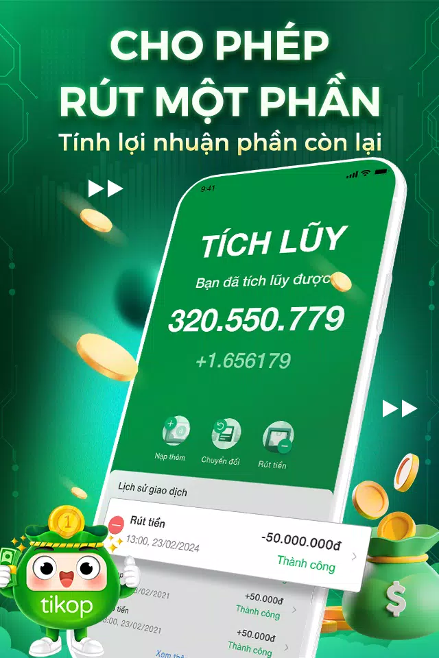Tikop - Tích lũy và Đầu tư應用截圖第3張