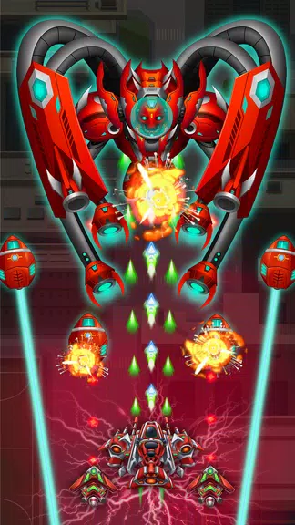 Sky Raptor: 射擊飛機遊戲應用截圖第3張
