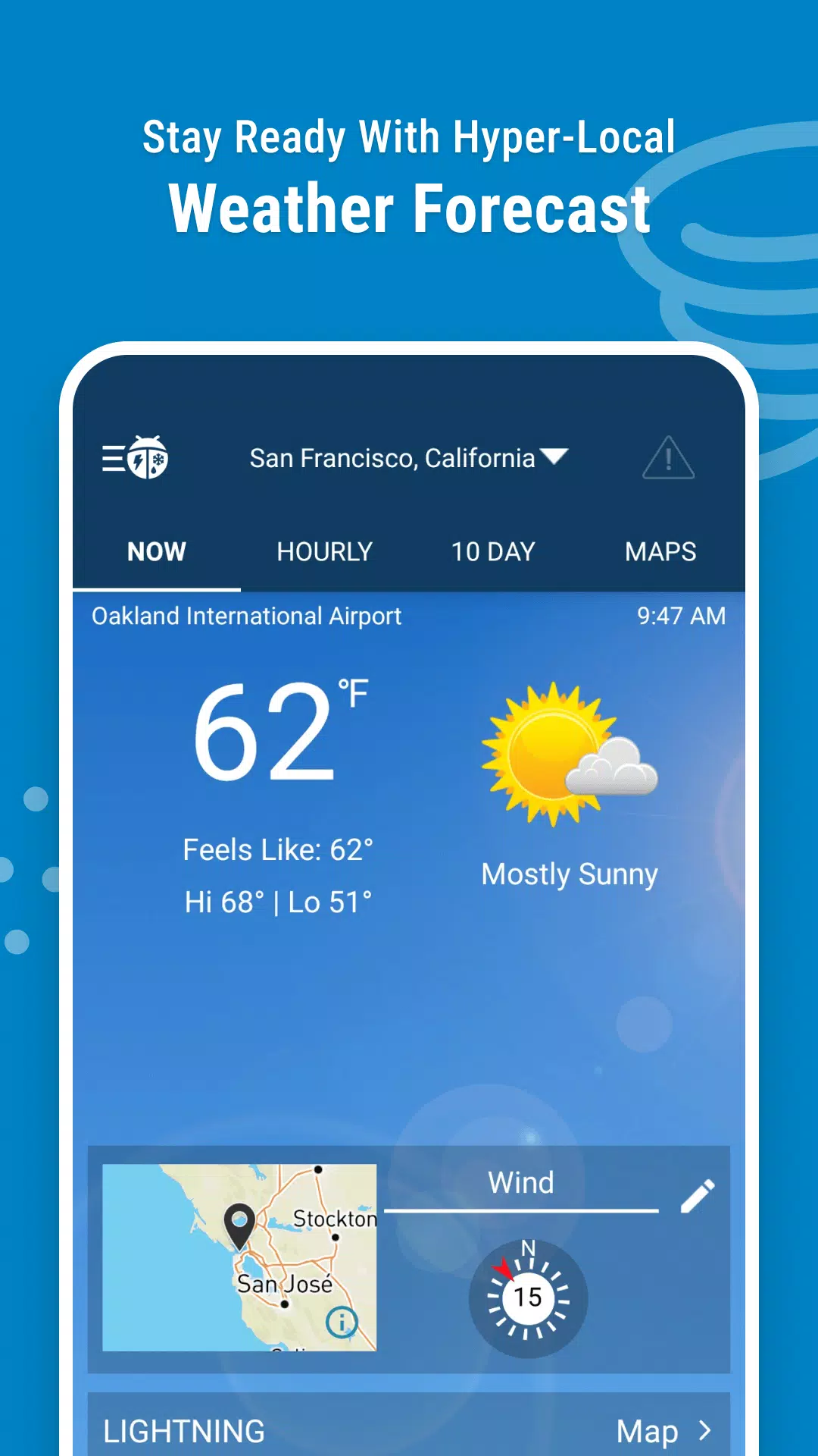 Weather Radar by WeatherBug 스크린샷 1