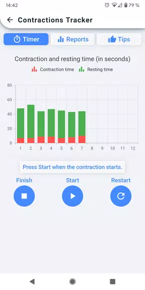 Contractions Tracker Screenshot 1