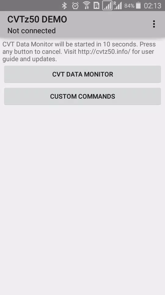 CVTz50 DEMO 스크린샷 1