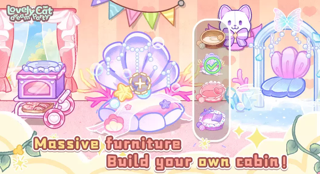 Lovely cat dream party 스크린샷 3