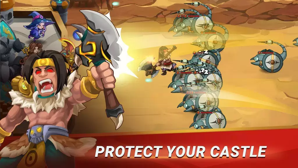 Castle Defender Premium Captura de pantalla 2