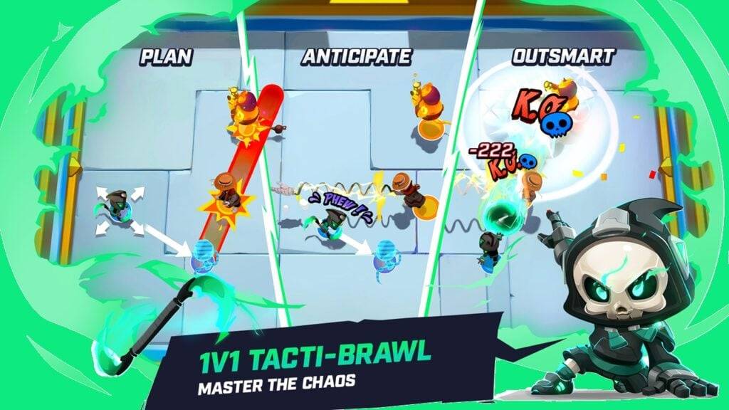 Ubisoftは、新しい1V1戦略モバイルゲームSuperBrawlをリリースします