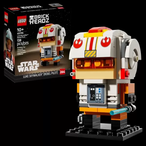 乐高星球大战Brickheadz Luke Skywalker（叛军飞行员）
