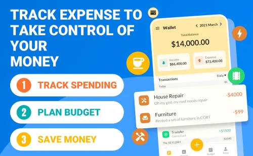 Money Tracker Expense Tracker スクリーンショット 1