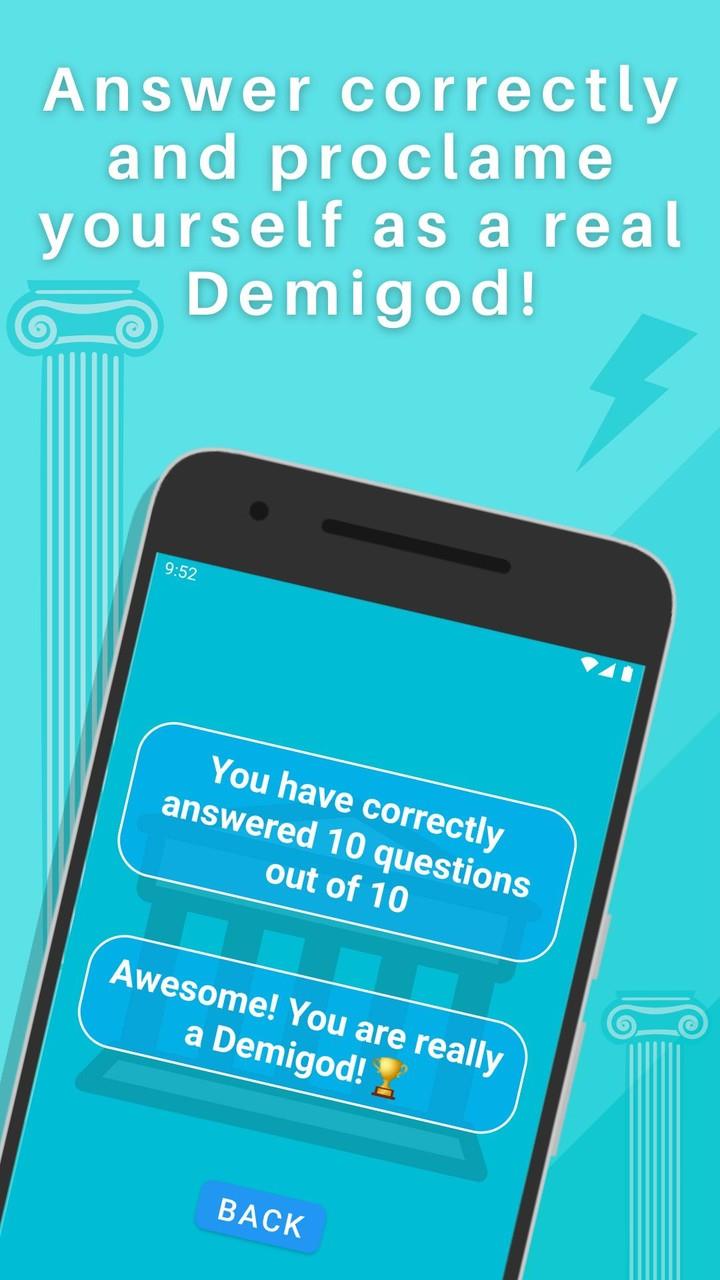 Demigod Quiz - Camp Half Blood Screenshot 3