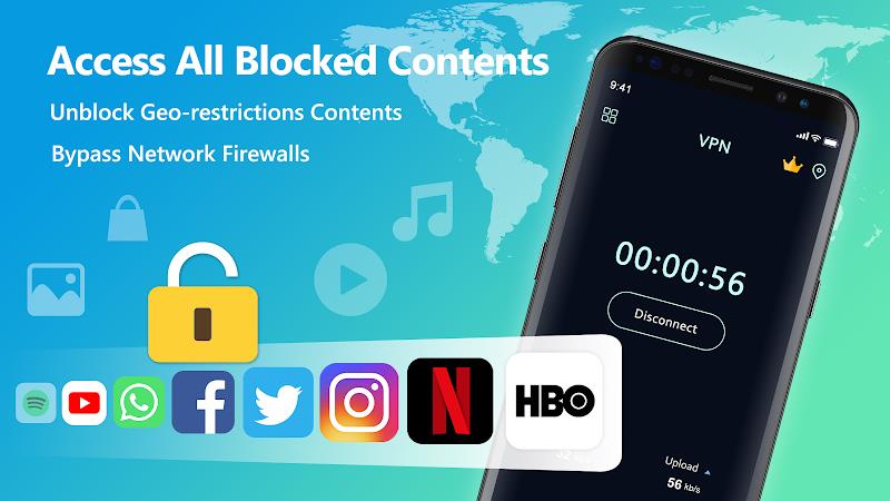 Free VPN Super™ -Fast & Secure應用截圖第2張