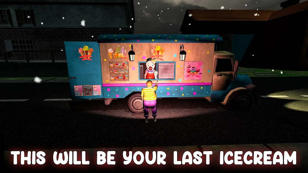 Ice Cream Man: Horror Scream Capture d'écran 1