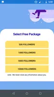 TikBooster - Get Fans Followers & Likes by Hashtag スクリーンショット 3