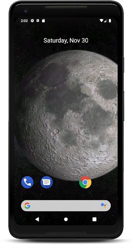 Moon 3D Live Wallpaper スクリーンショット 3