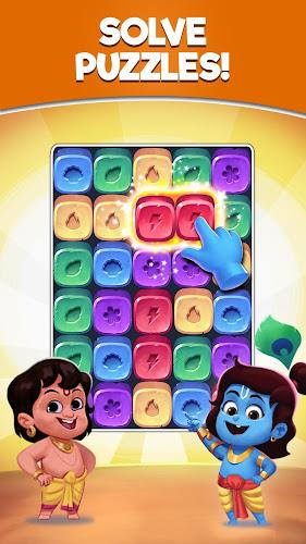 Krishna Crush: Tile Blast 스크린샷 2