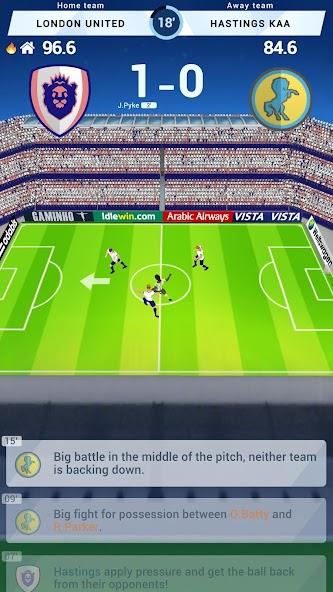 Idle Eleven - Soccer tycoon Mod Screenshot 2