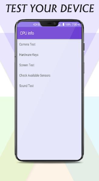 CPU-Z : Device & System info for Android™應用截圖第3張