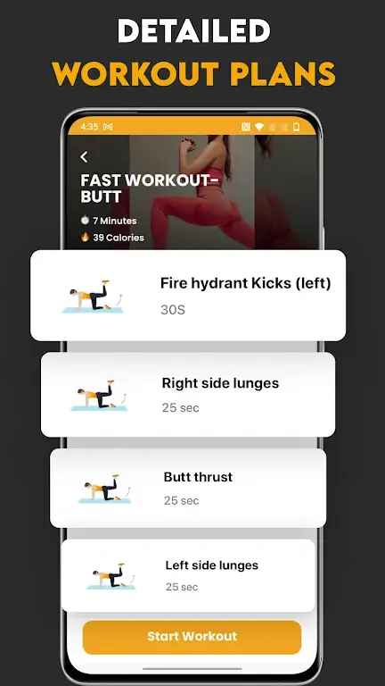 Home Workout - Full Body Workout 스크린샷 4