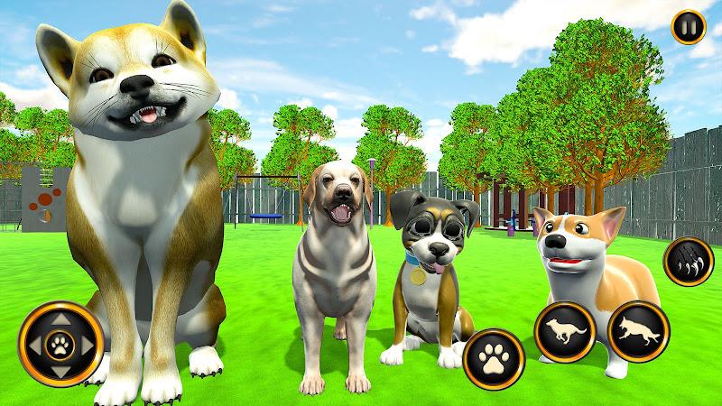 Dog Life Simulator Dog Games स्क्रीनशॉट 1