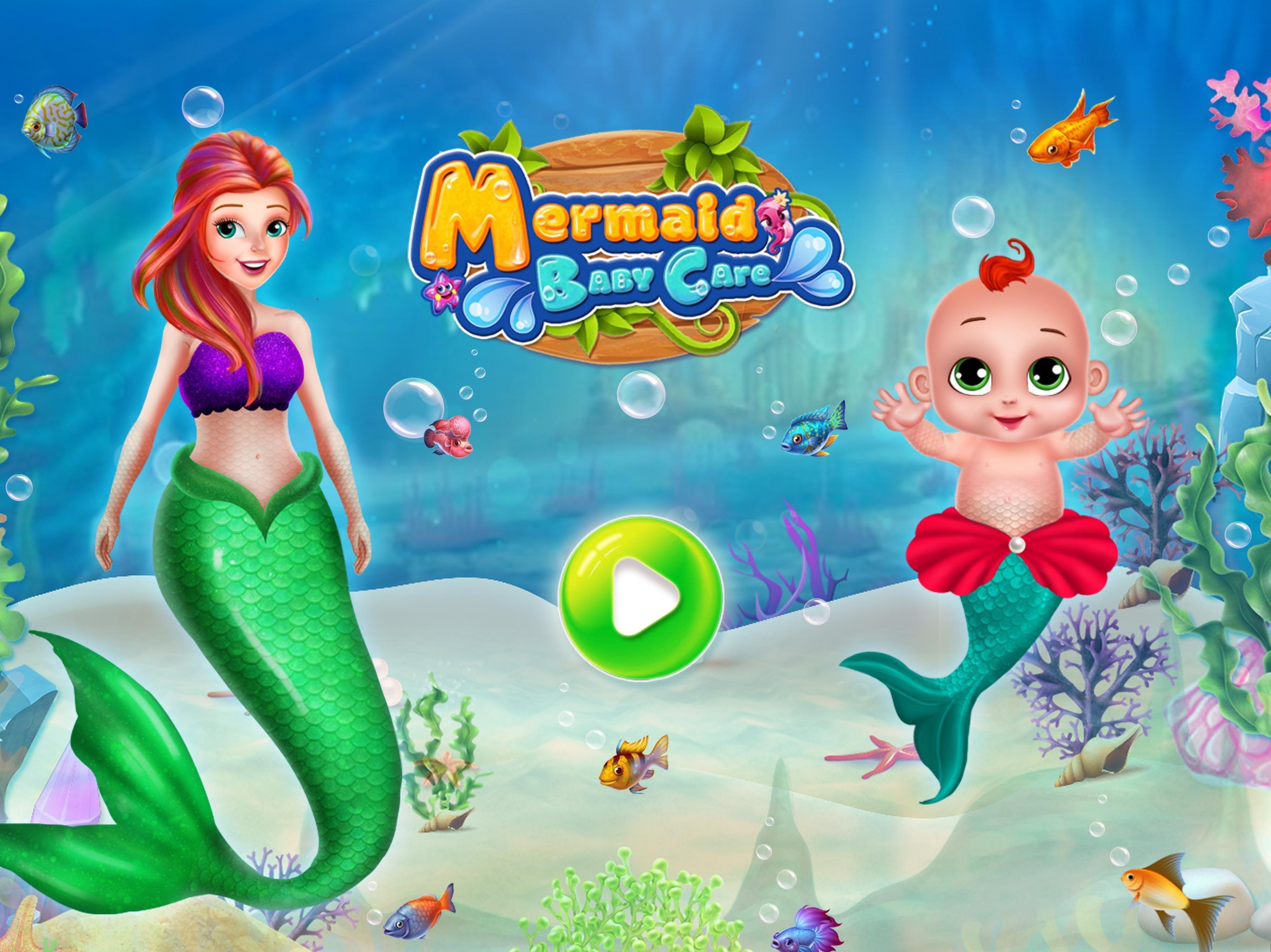 Mermaid Girl Care-Mermaid Game スクリーンショット 1