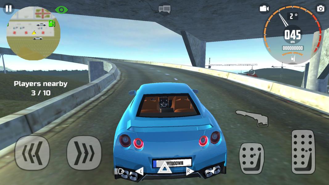 Gt-r Car Simulator स्क्रीनशॉट 4