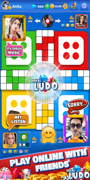 Royal Ludo・King Of Dice Game Скриншот 1