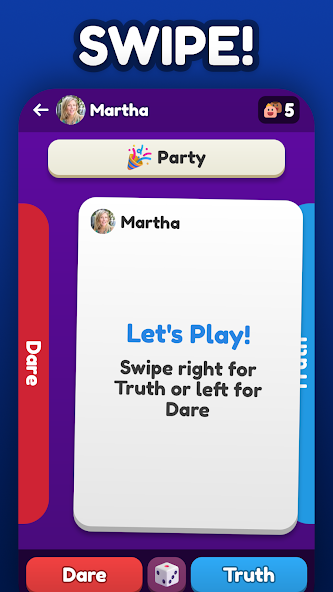 Truth Or Dare 2 - Chat Party Mod Capture d'écran 2