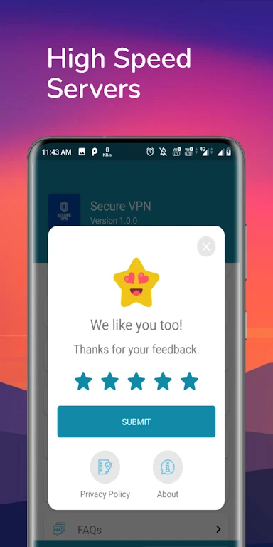 Secure VPN Proxy Captura de tela 3