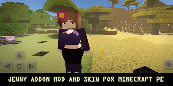 Jenny mod for Minecraft PE MOD スクリーンショット 1