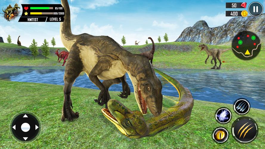 Dinosaur Simulator 3d offline स्क्रीनशॉट 4