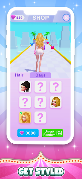 DressUp Run! Mod 스크린샷 1