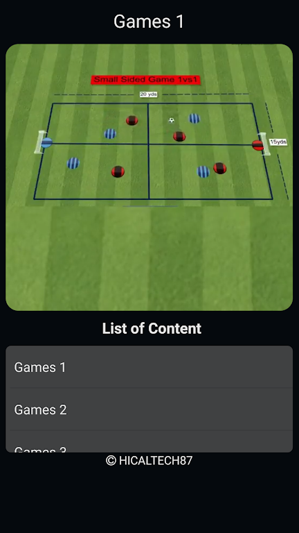 Football Small Sided Games應用截圖第2張