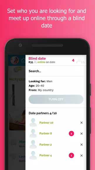Blindr - Online blind date स्क्रीनशॉट 2