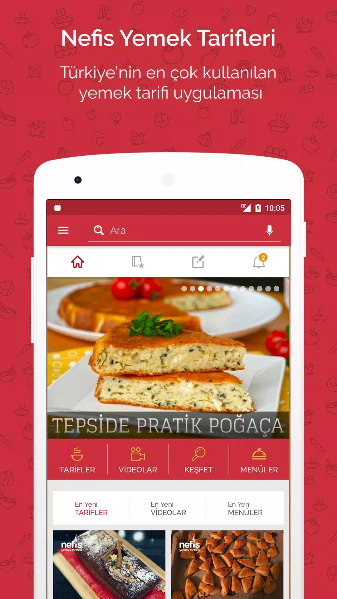 Nefis Yemek Tarifleri Capture d’écran 1