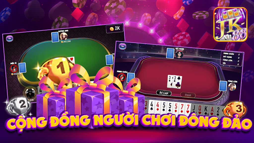 JK88 Game Bai No Hu應用截圖第3張